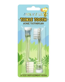 Jack N' Jill - Tickle Tooth Sonic - Vervangborstels 2 stuks -20%