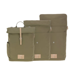 Lässig - Rolltop Backpack Diaper Bag - Olive