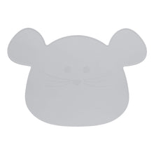 Afbeelding in Gallery-weergave laden, Lässig - Placemat Silicone Little Chums Mouse - Grey - SALE -30%