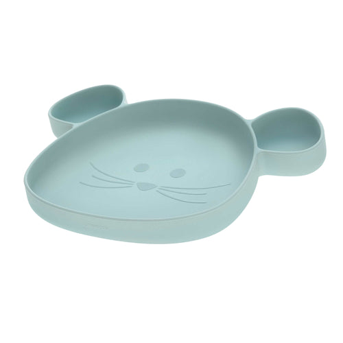 Lässig - Silicone Section Plate Little Chums - Blue -40%