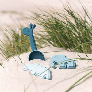 Done by Deer - Sand play set 3 pcs - Blue