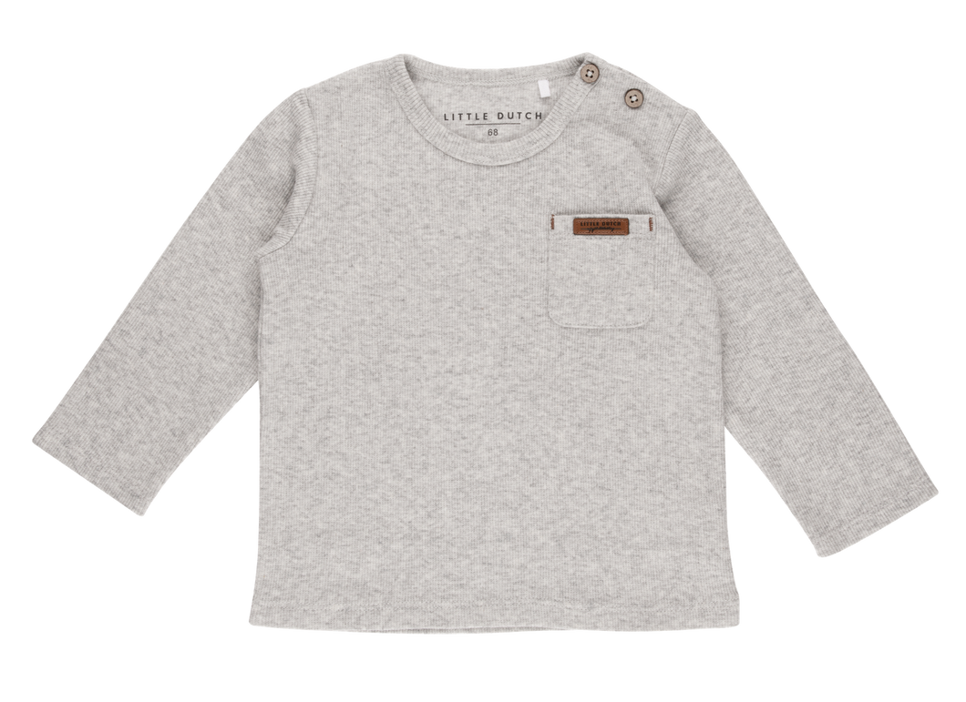 Little Dutch - T-shirt Grey Melange